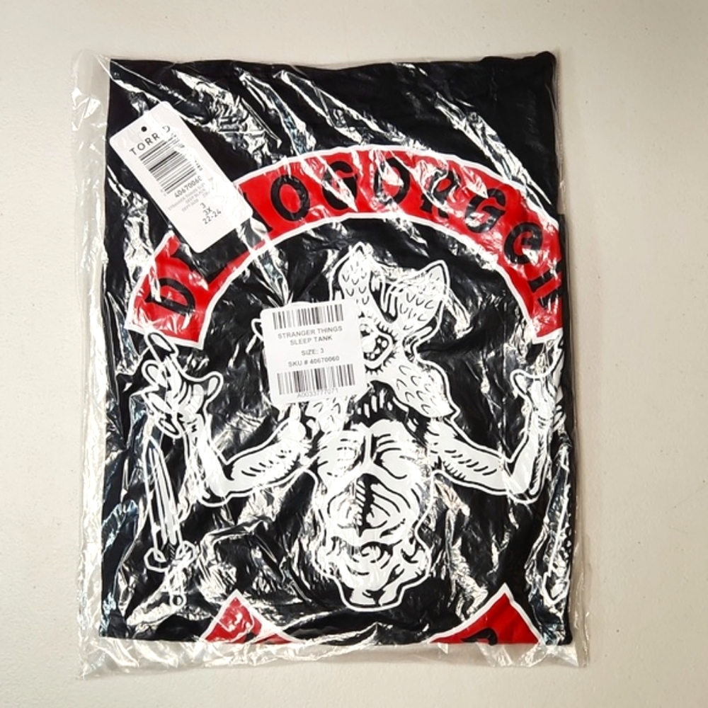 ❤️NWT TORRID CAMI STRANGER THINGS DEMOGORGON TANK TEE - PLUS SIZE - Picture 6 of 10